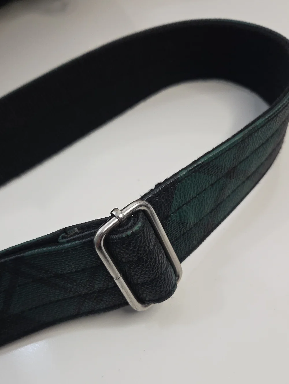 Fred Perry 'Black Watch Tartan' Barrel Duffel Bag with Shoulder Strap